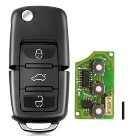 XHORSE XKB501EN Wired Universal Remote Key Volkswagen B5 Type 3 Buttons for VVDI Key Tool English Version