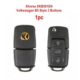 X001-01 XKB501EN XHORSE Volkswagen B5 Type Remote Key 3Buttons for VVDI Key Tool
