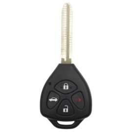 XHORSE XKTO02EN Toyota Style Flat 4 Buttons Wired Universal Remote Key 5pcs/lot