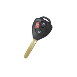 3 Buttons Remote Key Shell Warda for Toyota Rav4 - Pack of 5