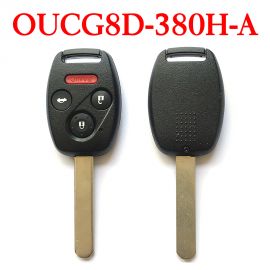3+1 Buttons 313.8 MHz Remote Head Key for Honda Accord / Element 2003-2010 - OUCG8D-380H-A