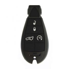 4 Buttons Remote Shell without Panic for Jeep Chrysler Dodge Fobik - Pack of 5
