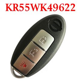 (315MHz) KR55WK49622 - 2+1 Buttons Smart Proximity Key for Nissan Murano / 370Z 2009-2017 