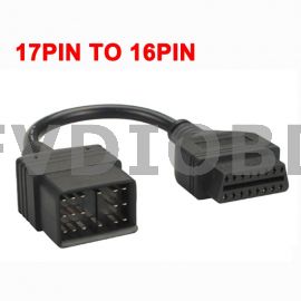 OBD2 Connector - 16-pins Inclusief 16 Pinnen Rood