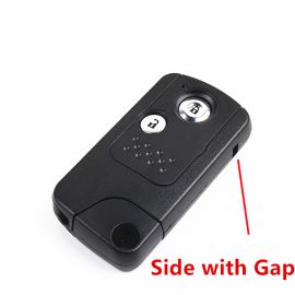 2 Button Smart key shell Car Key Case Shell Side with Gap For Old type HONDA 5pcs