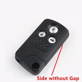 3 Button Smart key shell Car Key Case Shell Side without Gap For Old type HONDA  5pcs