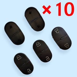 2 Buttons Rubber Pad for Audi - Pack of 10