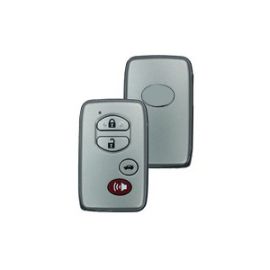 4 Buttons Smart Key Shell for Toyota - Pack of 5
