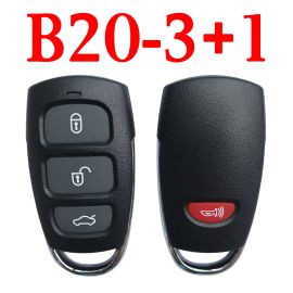 KEYDIY B20-3+1 KD Universal Remote KIA Hyundai Azera Type - 5 pcs