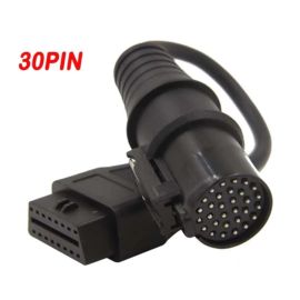 truck cable for IVECO 30Pin To 16Pin Female OBD2 Cable Extension Connector for IVECO Diesel Car