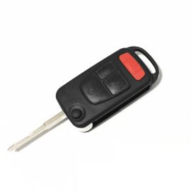 3+1 Buttons Key Shell for Mercedes Benz Old Type - Pack of 5
