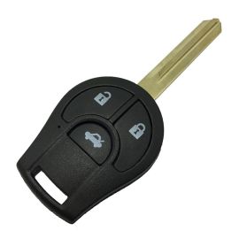 3 Buttons Remote Key Shell for Nissan - 5 pcs