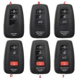 remote key blank with blade For Toyota Camry Avalon Prado Prius RAV4 Lexus 5pcs/lot