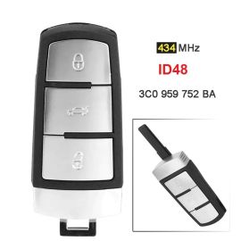 (434MHz) 3 Buttons 3C0959752BA Remote Key for VW Magotan ID48