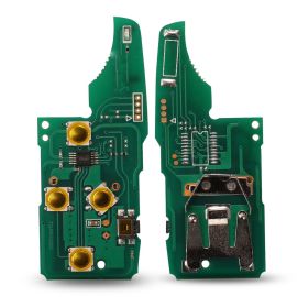 (433 /315MHz) 5K0837202AD 5K0837202AE Flip Remote Key for VW Sharan with 48 Chip