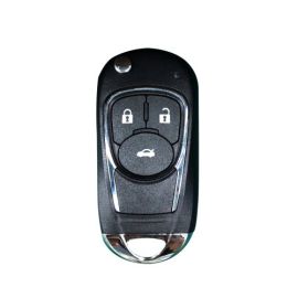 XHORSE XKBU03EN Wired Universal Remote Key Flip 3 Buttons Buick Style for VVDI VVDI2 Key Tool English Version