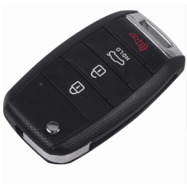 4 Buttons Remote Folding Flid Key Shell For KIA K3 K5 ----5pcs