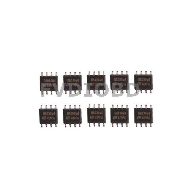 5x SMW 35080 080DOWT 080DOWQ M35080 EEPROM IC – SOP-8 Package – New