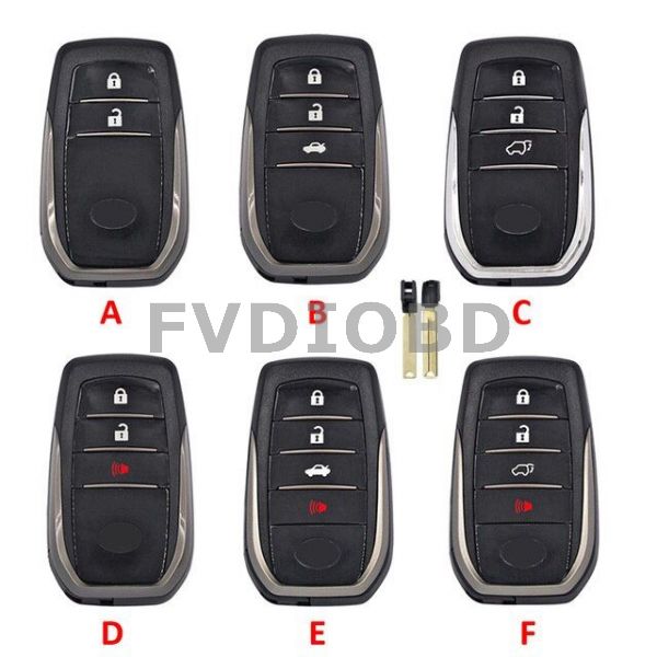 FVDI Abrites Commander Factory Key Shell for Toyota best supplier for ...