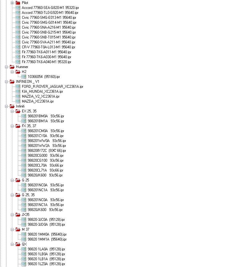 iprog airbag list 1