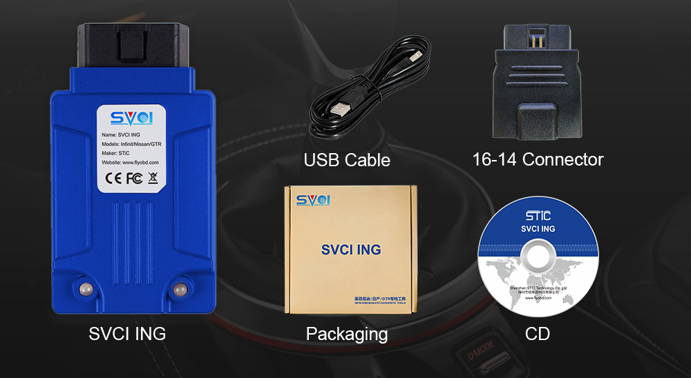 SVCI ING infiniti/Nissan/GTR Professional Diagnostic Tool
