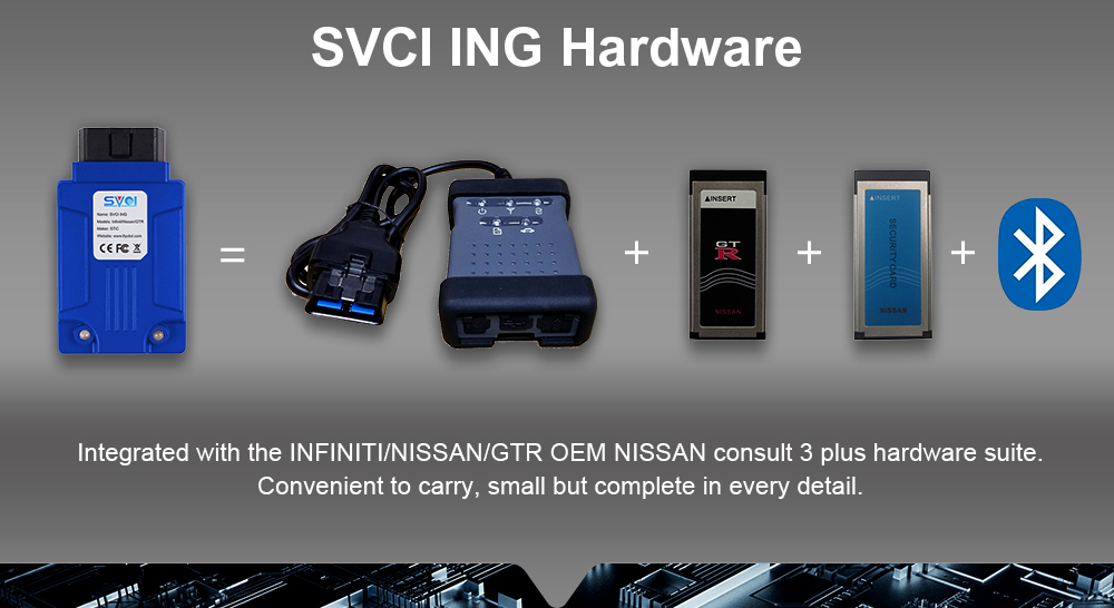 SVCI ING infiniti/Nissan/GTR Professional Diagnostic Tool
